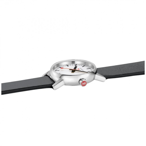 MONDAINE MSE.30110.LBV Damen Armbanduhr Evo2 30mm, Veganes Traubenleder