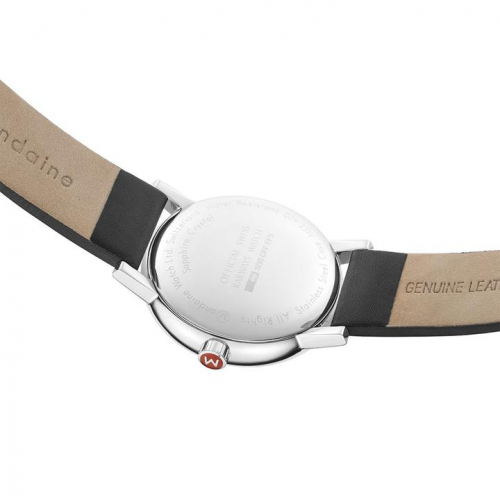 MONDAINE Armbanduhr evo2 Big Date MSE.40210.LBV Saphirglas veganes Traubenleder