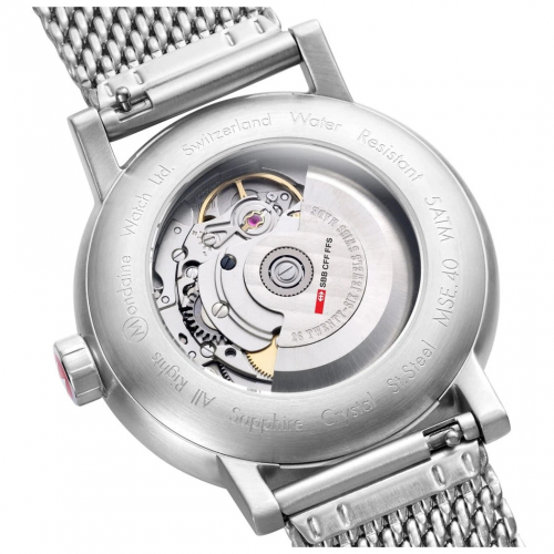 Mondaine Armbanduhr MSE.40610.SM EVO2 Automatik 40mm, Saphirglas, swiss made
