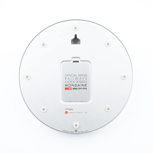 Preview: MONDAINE Wanduhr samrt stop2go WiFi Wanduhr, MSM.25S11.1 Durchmesser 25cm