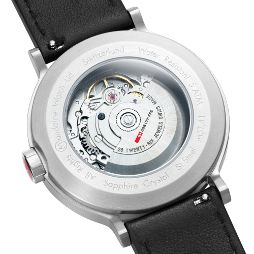 Mondaine Armbanduhr MST.4161B.LB The Original Automatik BackLight, Saphirglas, swiss made