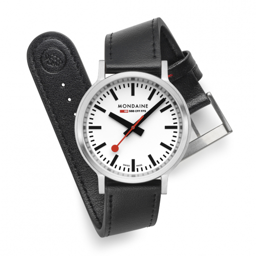 MONDAINE MST.4101B.LB Armbanduhr stop2go BackLight Saphirglas, 41mm
