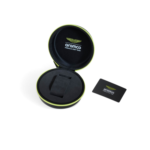 Preview: Aston Martin Uhr MTFP1F502 Multifunktion Gelb-Schwarz Day-Date