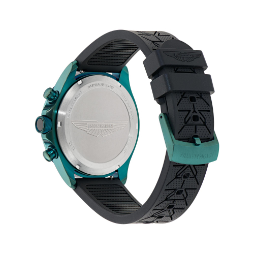 Aston Martin Herren Uhr MTIS2S605 Chrono Grün-Schwarz 44mm