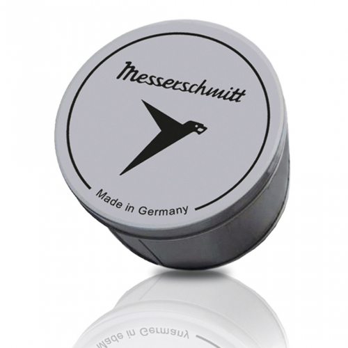 Messerschmitt Herren Armbanduhr ME42-108M Milanaiseband Fliegeruhr blau