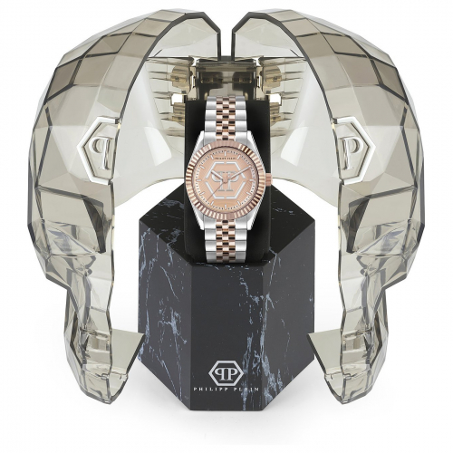 Philipp Plein Damen Armbanduhr PW2BA0423 Date Superlative bicolor