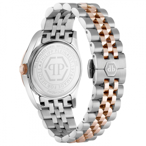 Philipp Plein Damen Armbanduhr PW2BA0423 Date Superlative bicolor