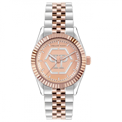 Philipp Plein Damen Armbanduhr PW2BA0423 Date Superlative bicolor