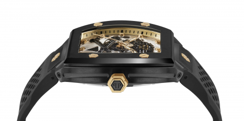 Philipp Plein Herren Armbanduhr PWBAA0521 The Skeleton Automatik 44mm