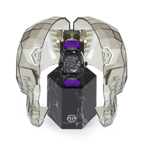 Philipp Plein Armbanduhr PWBAA0922 THE $KELETON $PORT-MASTER Ametyst Automatik 44mm