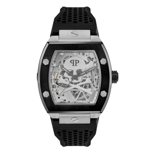 Philipp Plein Herren Armbanduhr PWBAA2023 The Skeleton Automatik 44mm