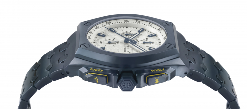 Philipp Plein Herren Armbanduhr Chrono PWGAA0721 Plein Extreme Blau