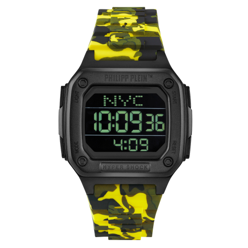 Philipp Plein Armbanduhr Multifunktion digital PWHAA1722 HYPER $HOCK Sport Camouflage