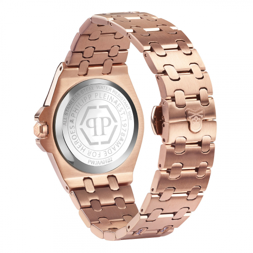 Philipp Plein Damen Armbanduhr PWJAA0922 Plein Extreme Lady Roségoldfarben