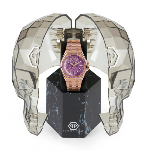 Philipp Plein Damen Armbanduhr PWJAA0922 Plein Extreme Lady Roségoldfarben