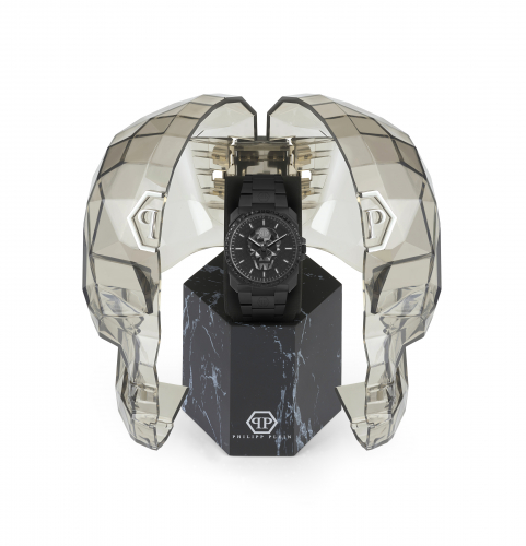 Philipp Plein Armbanduhr THE $KULL KING PWLAA0922 Edelstahl schwarz