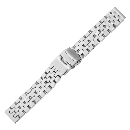 Uhren Ersatzband Wechselband Stegbreite 20mm Edelstahl Gliederarmband
