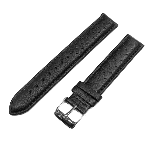 Timex Ersatzband, Wechselband Lederband schwarz Stegbreite 18mm