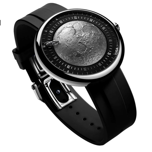 CIGA design Uhr U055-TIGR-6B schweizer-Automatikwerk Moon Walker Edition Titan