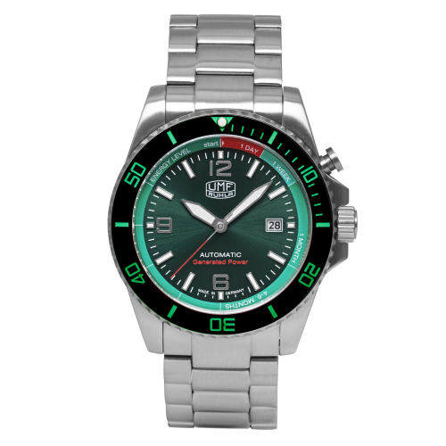 UMF Ruhla 1072M-4 Automatik-Kinetic, Armbanduhr Saphirglas, 42mm