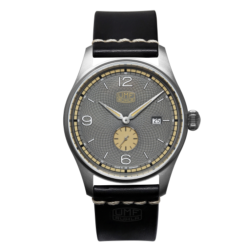 UMF Ruhla 1136-2, Titan, Quarz, Saphirglas, Armbanduhr, 42mm