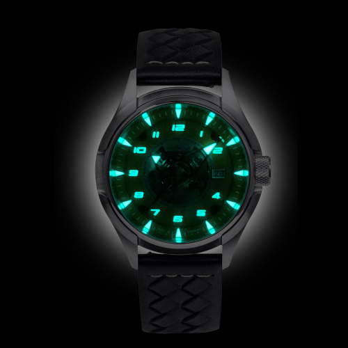 Preview: UMF Ruhla Colani 1372-1 Automatik, Armbanduhr Saphirglas, Edition, 44mm