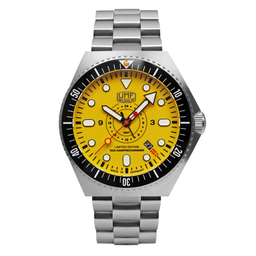 UMF Ruhla 1932M-5 Armbanduhr NVA Kampfschwimmer Automatik, Saphirglas, 46mm