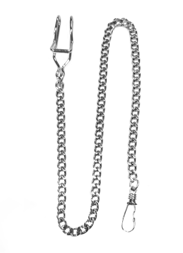 Preview: UMR RUHLA TU 8690-3 Taschenuhr mit Sprungdeckel, Ronda-Werk, Datum, mit Kette