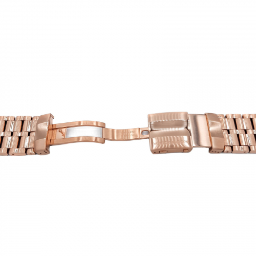 Ersatzband-Wechselband Vostok Europe Energia Rocket Edelstahl 26 mm rose