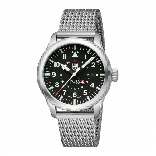 Luminox XA.9522 Herren Armbanduhr Fliegeruhr P-38 Lightning GMT 9520 Series