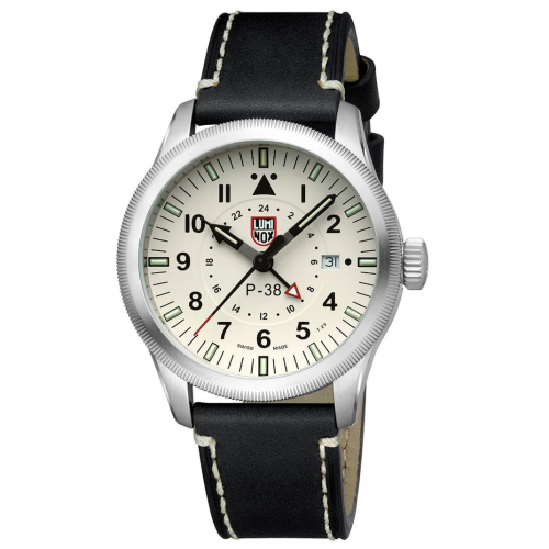 Luminox XA.9527 Herren Armbanduhr Fliegeruhr P-38 Lightning GMT 9520 Series