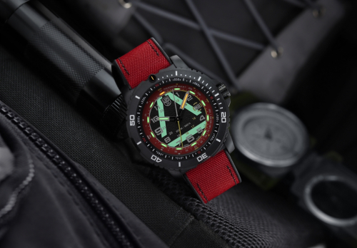Luminox ICE-SAR Limidet Edition, 46 mm, Outdoor Uhr XL.1095 Saphirglas, Pulsmesser