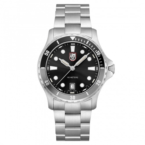 Luminox Herren Armbanduhr XS.0941 Sport Timer schwarz, 40mm, Saphirglas 10 ATM