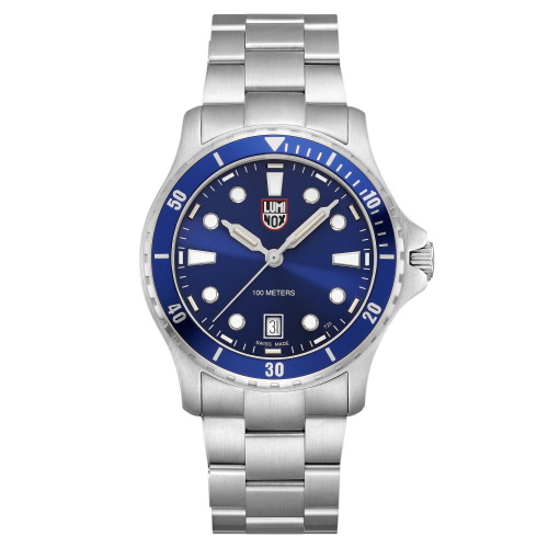 Luminox Herren Armbanduhr XS.0943 Sport Timer blau, 40mm, Saphirglas 10 ATM