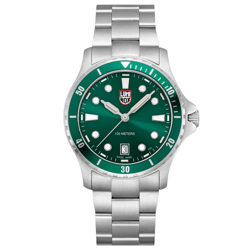Luminox Herren Armbanduhr XS.0957 Sport Timer, grün, 40mm, Saphirglas 10 ATM