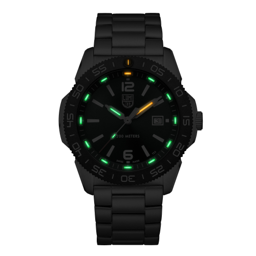 Luminox Herren Armbanduhr XS.3137 Pacific Diver, 44 mm, Taucheruhr Saphirglas 20 ATM