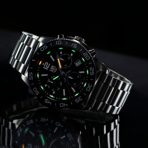 Luminox XS.3142 Armbanduhr Pacific Diver Chrono 44 mm, Taucheruhr, Saphirglas