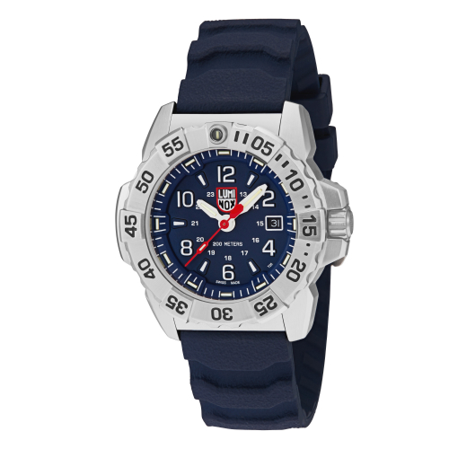 Luminox XS.3253 Herren Armbanduhr Navy SEAL Steel, 45 mm, Militäruhr 20ATM, Saphirglas