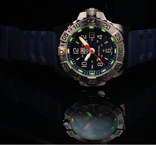 Luminox XS.3253 Herren Armbanduhr Navy SEAL Steel, 45 mm, Militäruhr 20ATM, Saphirglas
