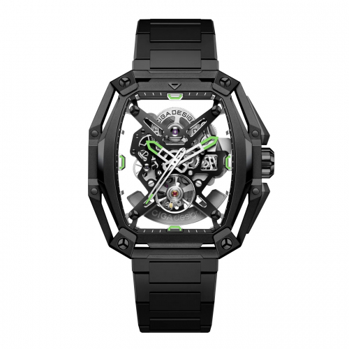 CIGA design Uhr Z035-BB01-W1B Automatik Hunter Black Skelettuhr