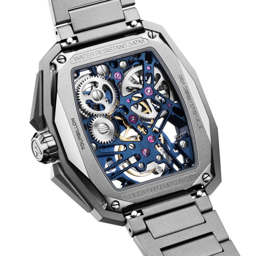 CIGA Design Tourbillon Z037-TIBU-1T6B Advanced Skeleton Complication Watch Hunter
