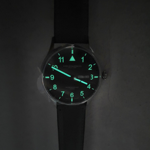 ABELER & SÖHNE AS3283 Herren Armbanduhr Saphirglas Ronda-Werk Day-Date