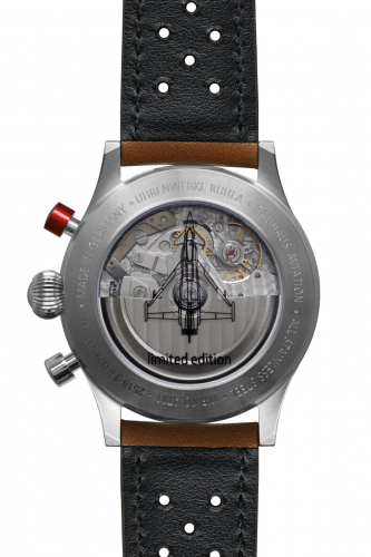 Bauhaus Aviation 2518-3 Eurofighter Automatik Sellita SW510 Chronograph Herrenuhr