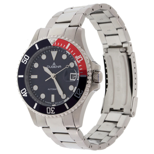 Dugena 4460588 Diver Herren Armbanduhr automatik 10ATM Edelstahl
