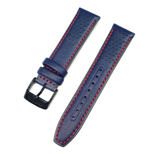 Festina Uhrenband Ersatzband Wechselband Lederband F20519 blau Stegbreite 22mm