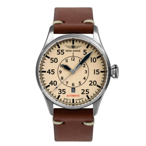 IRON ANNIE Uhr Flight Control Pilotenuhr 5156-5 ETA-Werk Automatik