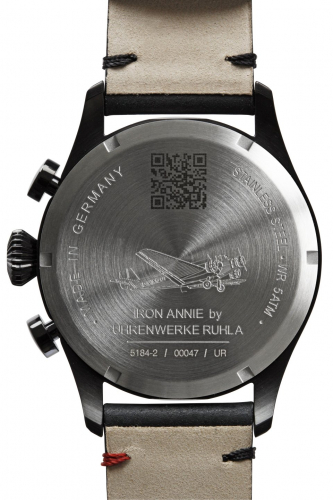 IRON ANNIE Uhr Flight Control Pilotenuhr Chrono 5184-2 Ronda-Werk