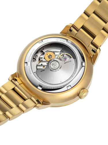 UMR RUHLA Automatic 80274M Herren Armbanduhr Day-Date Gangreserve Goldfarben