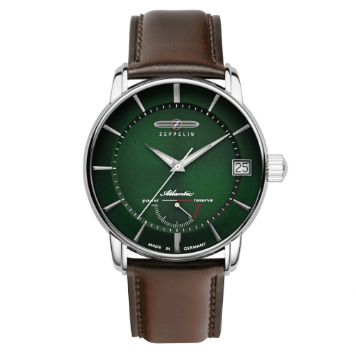 ZEPPELIN Atlantic Herren Armbanduhr Eta-Automatik Werk 84164 Gangreserve Datum