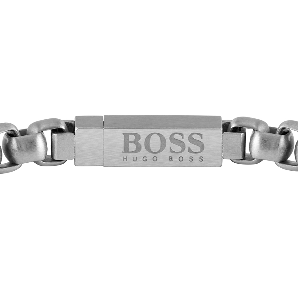 HUGO BOSS 1580049M Herren Panzer-Armband 21cm